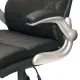 Кресло руководителя Fregat EX-510, рециклированная кожа, черное. Фото товара с разных ракурсов.