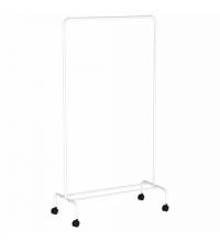 Вешалка для плечиков "Радуга-2", 1520х820х390 мм, передвижная, металл, белая, ВНП 299 Б